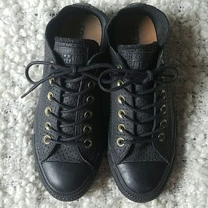 Leather Converse Chuck Taylor